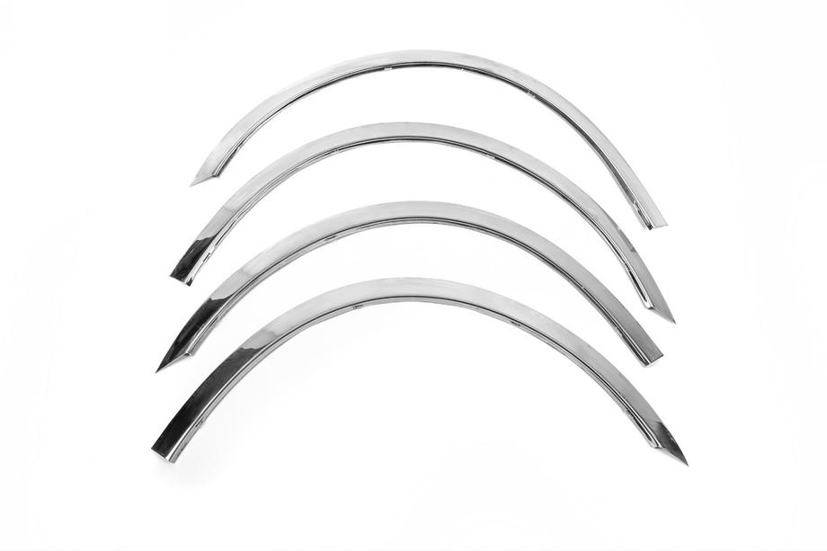 Opel Vectra C 2002-2008 Molduras de aletas SD (4 uds, acero inoxidable) Image