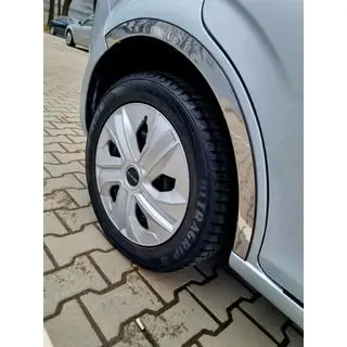 Aletines de aleta (4 uds, acero inoxidable) Seat Leon 2005-2012 foto 4
