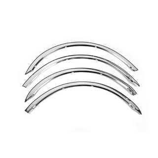 Aletines de aleta (4 uds, acero inoxidable) Skoda Octavia II A5 2006-2010 foto 2