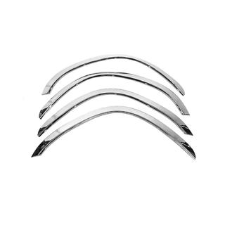 Aletines de aleta (4 uds, acero inoxidable) Toyota Rav 4 2006-2013 foto 1