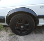 Volkswagen Golf 2 1983-1992 Aletines de aleta (4 uds, negros) foto 1