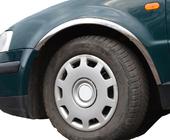 Volkswagen Passat B5 1997-2005 Aletines de aleta (4 uds, acero inoxidable) Sedán, 1996-2000 foto 2