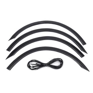 Aletines para guardabarros (2001-2010, 4 uds, negro) Volkswagen Sharan 1995-2010 foto 3