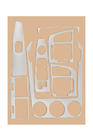 Kia Cerato 1 2004-2009 Cubierta de salpicadero 2004-2006 (HB) Aluminio foto 2