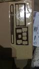Land Rover Discovery II 1998-2004 Cubiertas de Panel de Salpicadero Aluminio foto 4