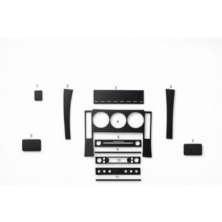 Kit molduras salpicadero (2004-2005, 12 piezas) Land Rover Freelander I 1997-2006 foto 1