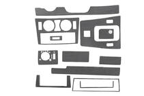 Mercedes C-class W202 1993-2001 Cubiertas de tablero (1995-1997) Aluminio foto 3