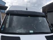 Mercedes Sprinter W906 2006–2018 Visera de parabrisas en marco V1 (negro brillo, 5mm) foto 8