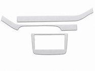 Mercedes Vito W639 2004-2014 Tiras de moldura para salpicadero (Meric, tiras) 2006-2014, Titanio foto 5