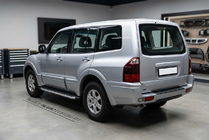 Mitsubishi Pajero Wagon III 1999-2006 Estribos laterales Fullmond (2 uds., aluminio) foto 1