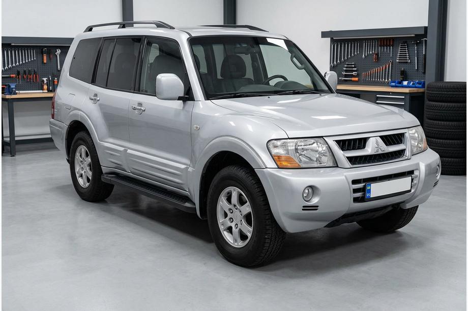 Mitsubishi Pajero Wagon III 1999-2006 Estribos Laterales Allmond Black (2 uds., Aluminio) Image