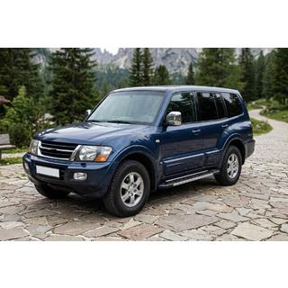 Estribos Laterales RedLine V1 (2 uds., Aluminio) Mitsubishi Pajero Wagon III 1999-2006 foto 1