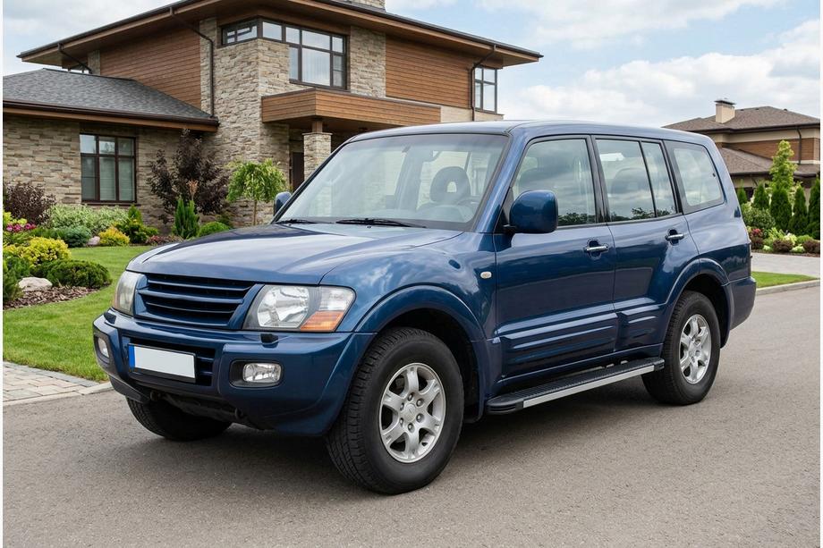 Mitsubishi Pajero Wagon III 1999-2006 Estribos Laterales Tayga (2 uds., Aluminio) Image