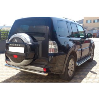 Barra Trasera AK002 (Acero Inoxidable) Mitsubishi Pajero Wagon III 1999-2006 foto 3