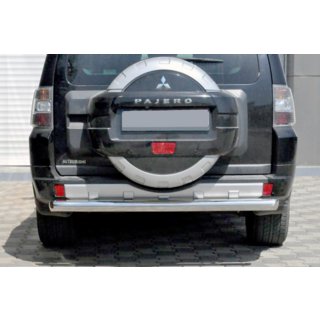 Barra Trasera AK002 (Acero Inoxidable) Mitsubishi Pajero Wagon III 1999-2006 foto 1
