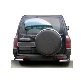Barra Trasera AK003 (Acero Inoxidable) Mitsubishi Pajero Wagon III 1999-2006 foto 1