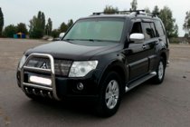 Mitsubishi Pajero Wagon III 1999-2006 Defensa Delantera QT007 (Acero Inoxidable) foto 2