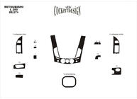 Mitsubishi L200 2006-2015 Juego de molduras para salpicadero (13 piezas) foto 4