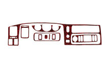 Mitsubishi Pajero Sport 1996-2007 Cubiertas de Panel de Salpicadero (2002-2007) Aluminio foto 2