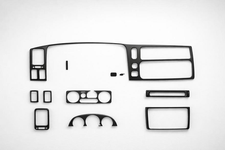 Mitsubishi Pajero Sport 1996-2007 Cubiertas de tablero (1996-2002) Aluminio Image