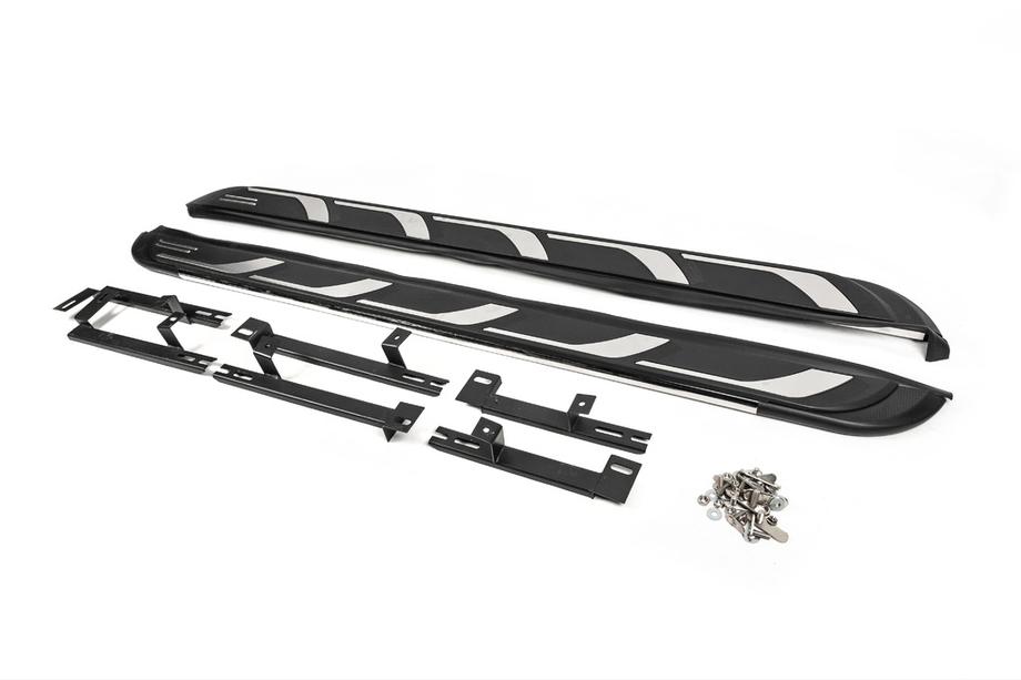 Audi Q7 2015–2026 Estribos Laterales OEM V2 (2 uds., Aluminio) Image