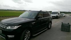 Range Rover Sport 2014-2022 Barras de Techo Skyport (Gris) foto 3
