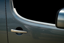 Citroen Berlingo 2008-2018 Molduras de Ventanas de Acero Inoxidable foto 4