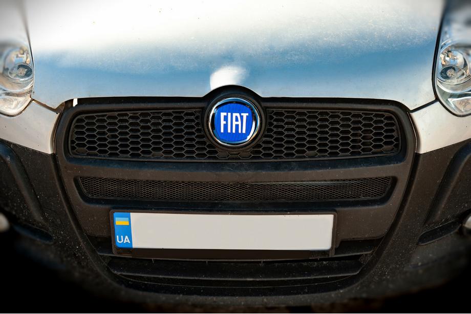 Fiat Emblema (azul, autoadhesivo) 95 mm Foto 2