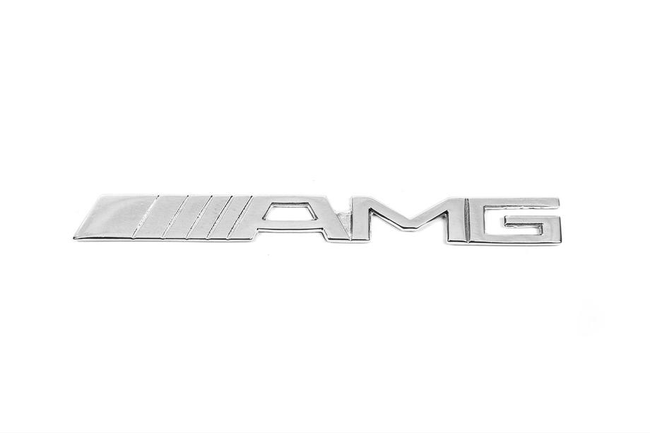 Mercedes-Benz Emblema AMG (15cm, Acero Inoxidable) Foto 2