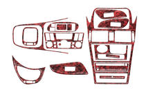Nissan Almera N16 2000-2006 Cubiertas de tablero (03-06) Aluminio foto 1