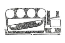 Opel Omega B 1994-2003 Cubiertas de tablero (1993-1999) Aluminio foto 1