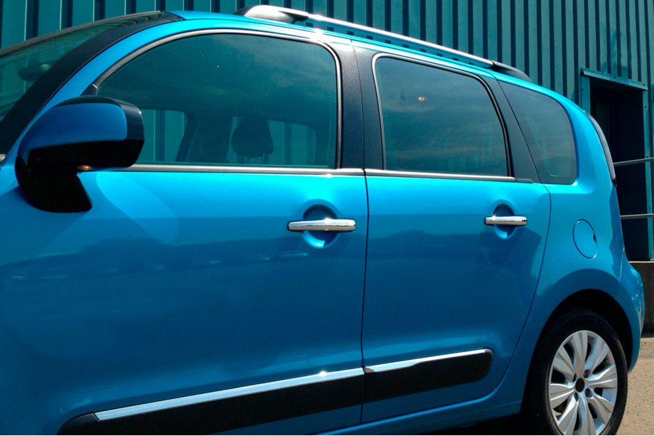 Citroen C-3 Picasso 2010-2017 Cubiertas de Manijas Cromadas (4 uds., Acero Inoxidable) Carmos - Acero Inoxidable Turco Image