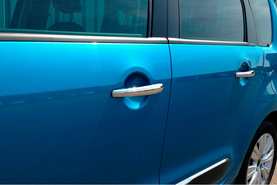 Citroen C-3 Picasso 2010-2017 Cubiertas de Manijas Cromadas (4 uds., Acero Inoxidable) OmsaLine - Acero Inoxidable Italiano Foto 4