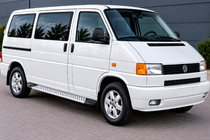 Volkswagen T4 Transporter 1990-2003 Estribos Laterales Allmond Grey (2 uds., Aluminio) foto 1