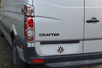 Volkswagen Crafter 2006-2016 Cubiertas Cromadas para Luces Traseras (2 uds, Acero Inoxidable) foto 1