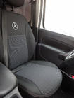 Mercedes Citan 2013-2021 Fundas de Asientos de Coche (Tela, Classik) Para Asientos Delanteros foto 2