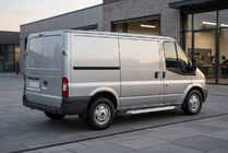 Ford Transit 2000–2014 Estribos Laterales Allmond Grey (2 uds., Aluminio) foto 1