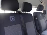 Volkswagen T5 Caravelle 2004-2010 Fundas de Asientos de Coche (Tela, Classik) Asientos delanteros (1+1) foto 3