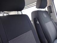 Volkswagen T5 Caravelle 2004-2010 Fundas de Asientos de Coche (Tela, Classik) Asientos delanteros (1+1) foto 4