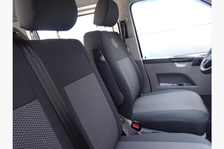 Volkswagen T5 2010-2015 Fundas de Asientos de Coche (Tela, Classik) Juego completo interior → Asientos delanteros (1+1) Foto 7