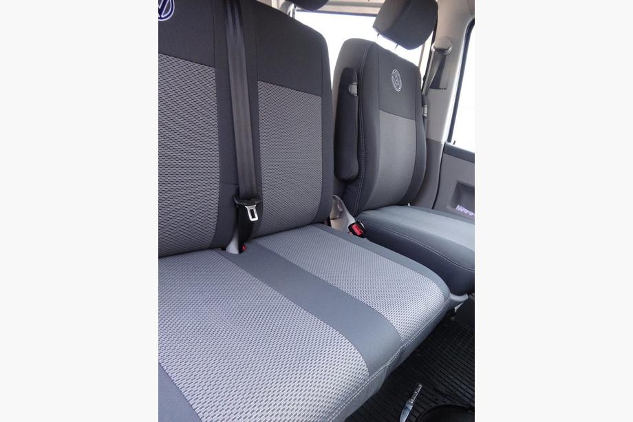 Volkswagen T5 2010-2015 Fundas de Asientos de Coche (Tela, Classik) Juego completo interior → Asientos delanteros (1+1) Foto 8