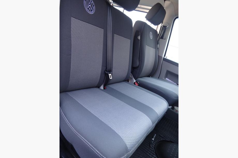 Volkswagen T5 2010-2015 Fundas de Asientos de Coche (Tela, Classik) Juego completo interior → Asientos delanteros (1+1) Foto 11