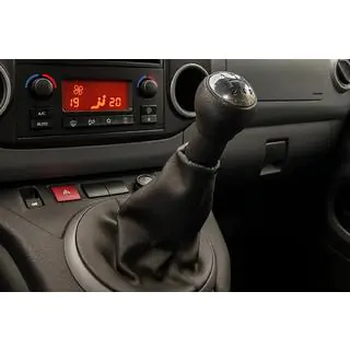 Funda de Palanca de Cambios de Piel Peugeot Partner Tepee 2008-2018 foto 1