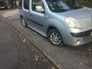 Renault Kangoo 2008–2020 Estribos Laterales Premium (2 uds., Acero Inoxidable) 60 mm, batalla corta foto 1