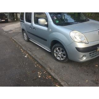 Estribos Laterales Premium (2 uds., Acero Inoxidable) Renault Kangoo 2008–2020 foto 1