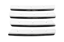 Volkswagen Touareg 2002–2010 Cubiertas de parrilla (4 uds, acero inoxidable) 2003-2008 foto 4