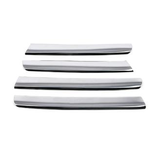 Cubiertas de parrilla (4 uds, acero inoxidable) Volkswagen Touareg 2002–2010 foto 2
