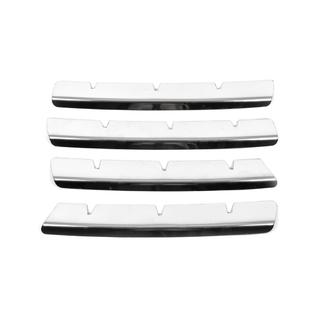 Cubiertas de parrilla (4 uds, acero inoxidable) Volkswagen Touareg 2002–2010 foto 4