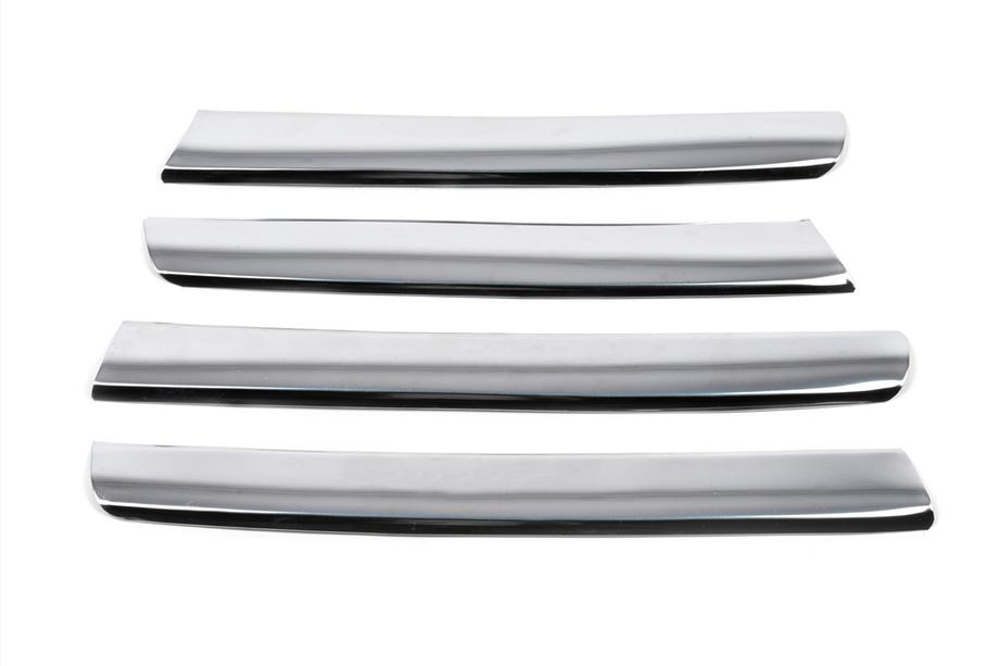 Volkswagen Touareg 2002–2010 Cubiertas de parrilla (4 uds, acero inoxidable) Foto 2