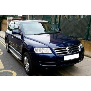 Estribos Laterales Allmond Grey (2 uds., Aluminio) Volkswagen Touareg 2002–2010 foto 2